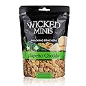 Wicked Minis Soup & Oyster Crackers - Saltine & Salted Flavored Mini Puffed Soup, Savory Snacking Mix, Seasoned Croutons Salad Toppers, Crackers