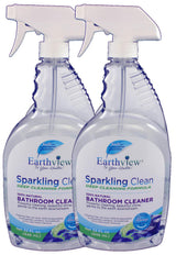 Earthview Bathroom Cleaner, Fragrance Free, 2 pk/ 32 oz- Designed for Environmental Sensitivities (MCS, EI, MI)