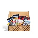 BroBox High Protein Snack Gift Box - Variety Pack with 2 Jack Link’s Beef Jerky, 2 Pure Protein Bars, 2 KIND Fruit & Nut Bars, 2 BE KIND Bars, 2 Whey