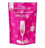 The Fancy Marshmallow Co. Bite-Sized Gourmet Marshmallows 3.5 oz resealable pouch (Strawberry Champagne)