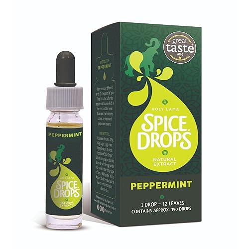 Holy Lama Natural Peppermint Extract Spice Drops (5ml)