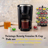 Twinings Tea K-Cups, Lemon & Ginger Tea - Wellness Tea, Naturally Caffeine-Free Herbal Tea K-Cups for Keurig, 12 Count