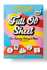 Shinesty Full of Sheet Eco-Laundry Detergent Strips | Hypoallergenic & Plastic Free Laundry Strips (30 Sheets) Boulder Breeze