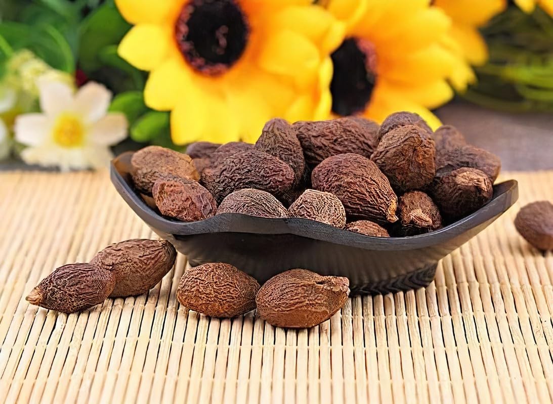 Bestliving Malva Nut Dried Sterculia Lychnophora, Dried Pangdahai 0.375lb/6Ounces/170g, ??? Order Packages by Mail from USA