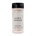 Olive & Vine Garlic Powder, Savory Flavor Profile, Seasoning for Pasta, Roasted Vegetables, Grilled Meats, With Rich Tradition, Authentic Taste