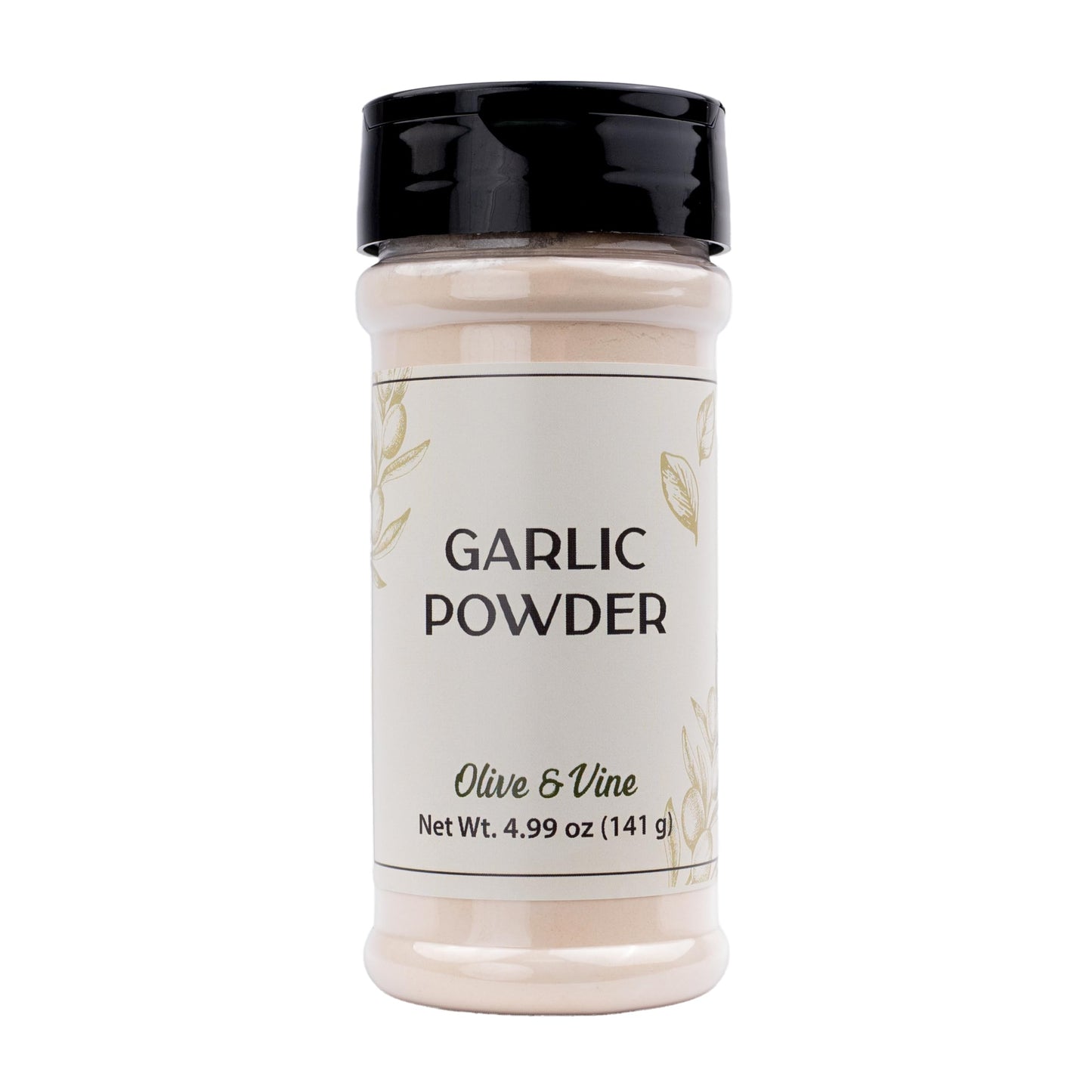 Olive & Vine Garlic Powder, Savory Flavor Profile, Seasoning for Pasta, Roasted Vegetables, Grilled Meats, With Rich Tradition, Authentic Taste