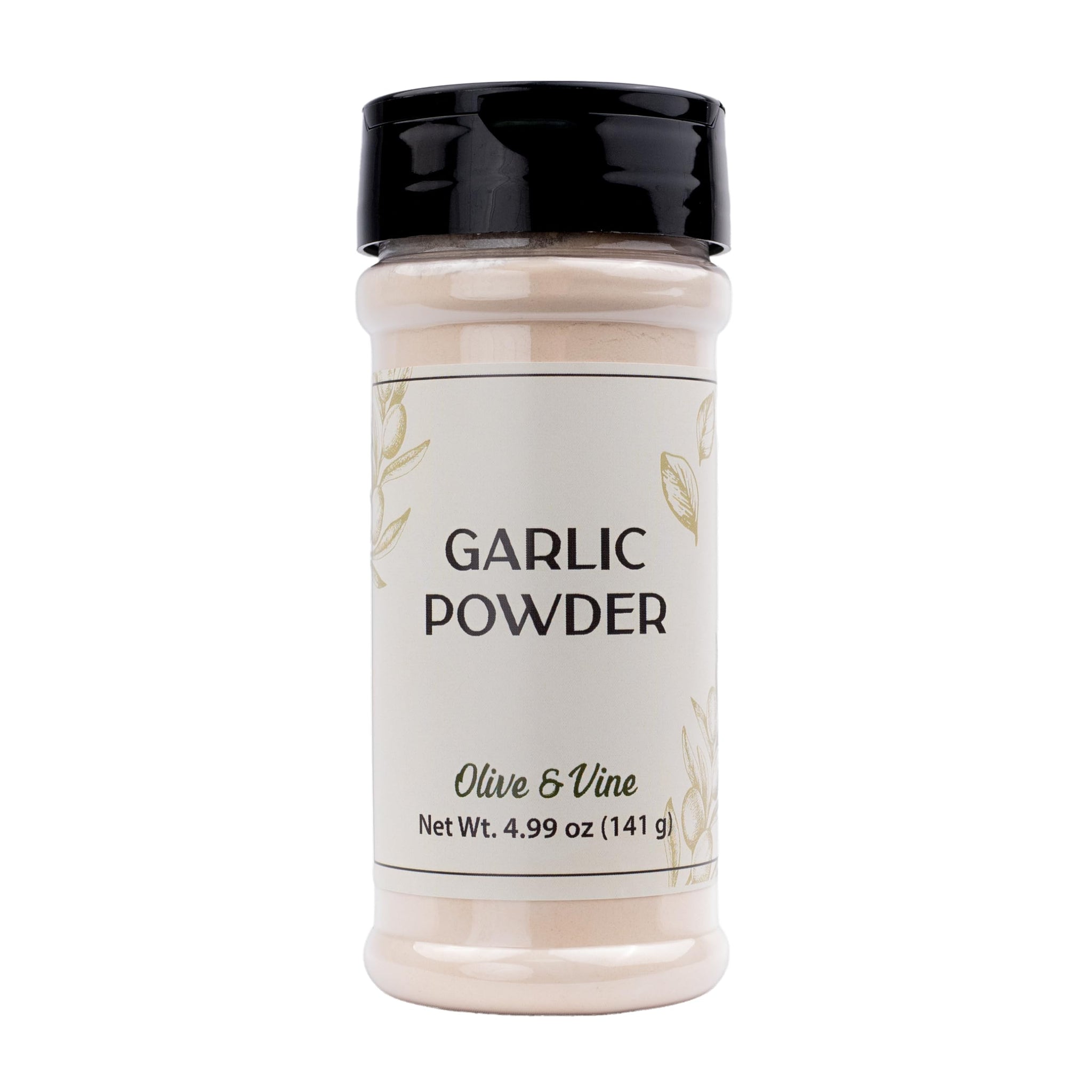 Olive & Vine Garlic Powder, Savory Flavor Profile, Seasoning for Pasta, Roasted Vegetables, Grilled Meats, With Rich Tradition, Authentic Taste