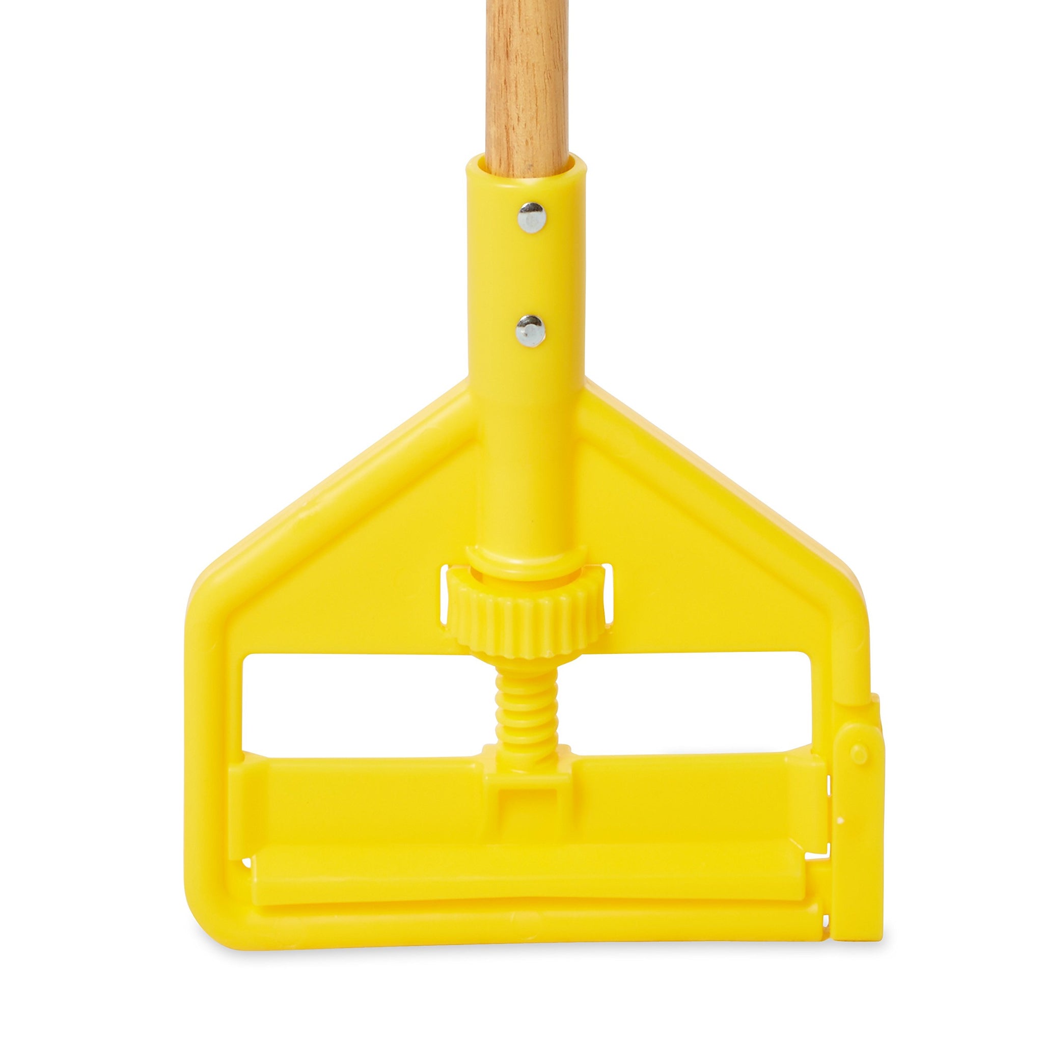 Rubbermaid Commercial Products Invader 54" Wood Wet Mop Handle, Natural, for Professional/Industrial Floor Cleaning, Compatible with 1" Headband Mops