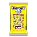 Charleston Chew Chocolate Coated Chewy Nougat Bars - Peanut Free, Gluten Free - Individually Wrapped Old Fashioned Chocolate Candy - Vanilla, .25 Oz