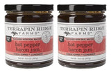 Terrapin Ridge Farms Hot Pepper Bacon Jam - Sweet & Spicy Spread with Real Bacon & Jalapeño - Gourmet Condiment for Cheese, Meats, and Appetizers
