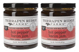 Terrapin Ridge Farms Hot Pepper Bacon Jam - Sweet & Spicy Spread with Real Bacon & Jalapeño - Gourmet Condiment for Cheese, Meats, and Appetizers