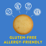 Kinnikinnick Gluten Free Vanilla Wafers, 6.3 oz Box, Allergy Friendly, Dairy Free, Kosher