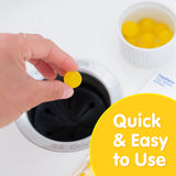Plink Garbage Disposer Freshener and Cleaner, Sink Disposal Odor Eliminator, Quick and Easy-to-Use Capsules, Septic-Friendly, Citrus Scents, 20 Count