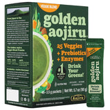 NIHON YAKKEN Golden Aojiru Green Superfood Powder - Japanese Barley Grass Juice with 25+ Vegetables, Prebiotic & Enzymes - Gluten Free, Green Juice