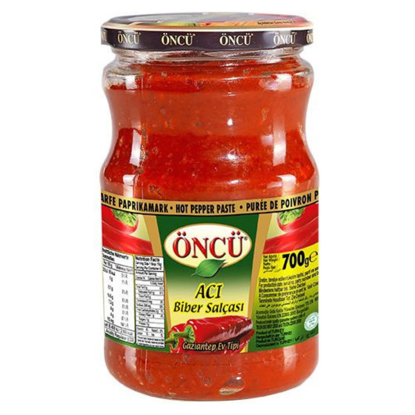 Oncu Turkish Hot Pepper Paste 700gr