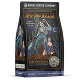 Bones Coffee Company Army of the Dark Chocolate Flavored Coffee, Medium Roast Low Acid Arabica Beans Compatible with Auto drip and French Press Coffee