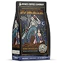 Bones Coffee Company Army of the Dark Chocolate Flavored Coffee, Medium Roast Low Acid Arabica Beans Compatible with Auto drip and French Press Coffee