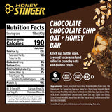 Honey Stinger Oat + Honey Bar, Chocolate Chocolate Chip, Energy Packed Food to Prepare for Exercise, Endurance & Performance, Sports Nutrition Snack