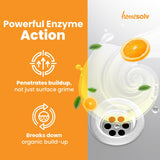 Homesolv Enzyme Drain Cleaner & Build Up Remover (Citra Drain), Valencia Orange, 22 Fluid Ounces