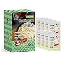 YUHO Organic Konjac Shirataki Noodles Fettuccine 8 Pack Oat Ready to Eat Noodles Vegan Gluten Free Low Carb Calorie Sugar Free Plant-Based Soy Free