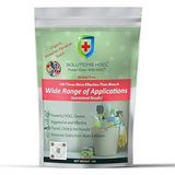 Solution HOCL Powder 10 one gram Individually Packaged Single use packets - (10 grams of total active ingredients) One Gram Packet Makes 1 Gallon (128