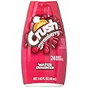 Crush Liquid Water Enhancers - Sugar Free Strawberry Water Flavoring with No Calories (12 Bottles that make 24 Servings Each)