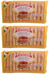Savoiardi, Lady Fingers Champagne Biscuits (Pack of 3), 7 oz
