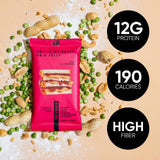 TRUBAR Vegan Protein Bar, Get In My Belly Pb & Jelly, Gluten Free, Plant Based, High Fiber, Dairy Free, Low Fat, Non GMO, No Sugar Alcohols, 12G Lean