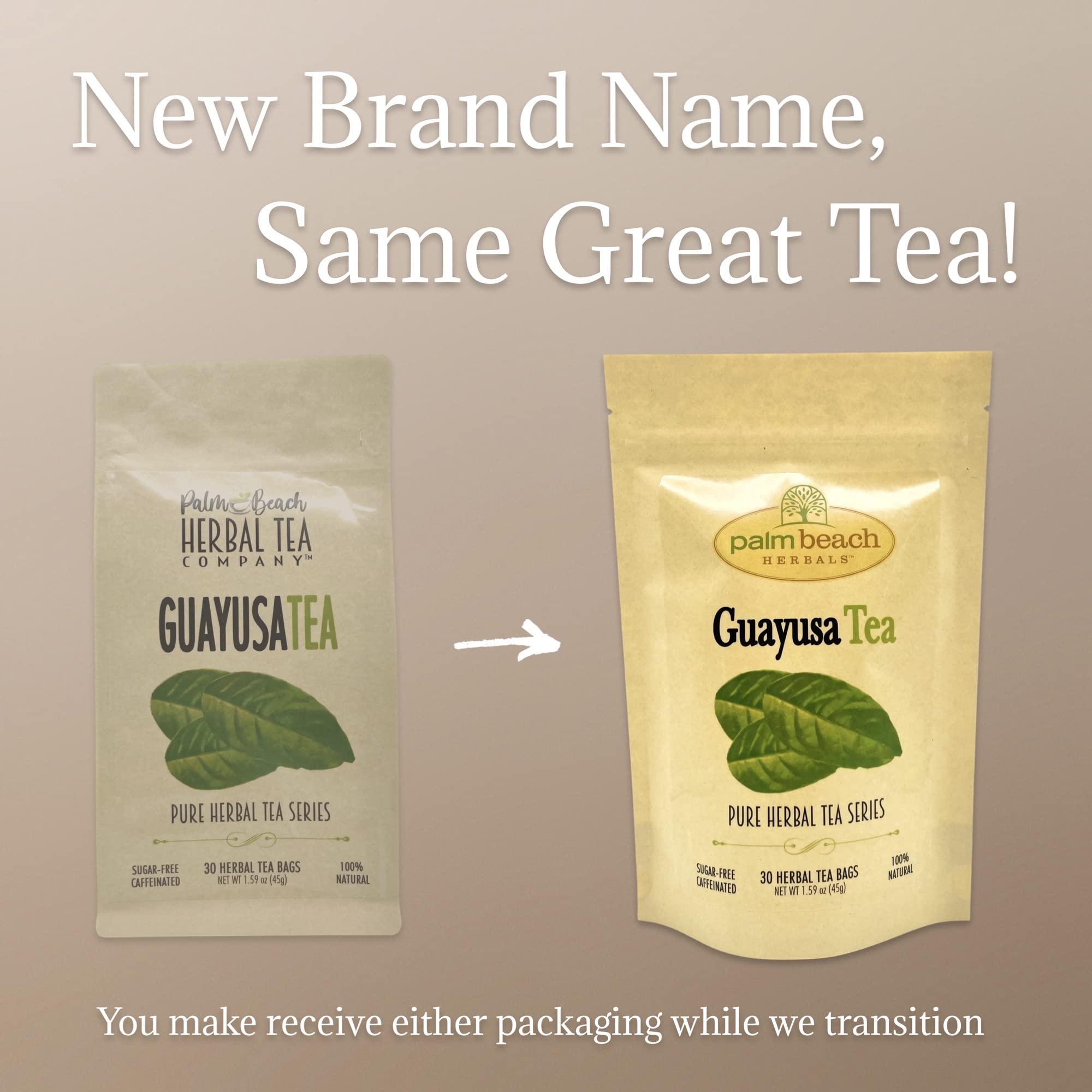 Palm Beach Medicinal Herbs - Guayusa Tea, 30ct | Naturally Caffeinated