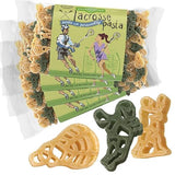 Pastabilities Fun Shaped Pasta for Kids - Lacrosse Pasta - Players and Equipment Sport Theme, Non-GMO Natural Wheat Pasta, All-Natural, Kosher