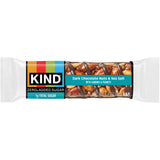Kind Zero Added Sugar Healthy Snacks Bars, Dark Chocolate Nuts & Sea Salt, Gluten Free, High Fiber, Keto Snacks, 5g Protein, 10 Count