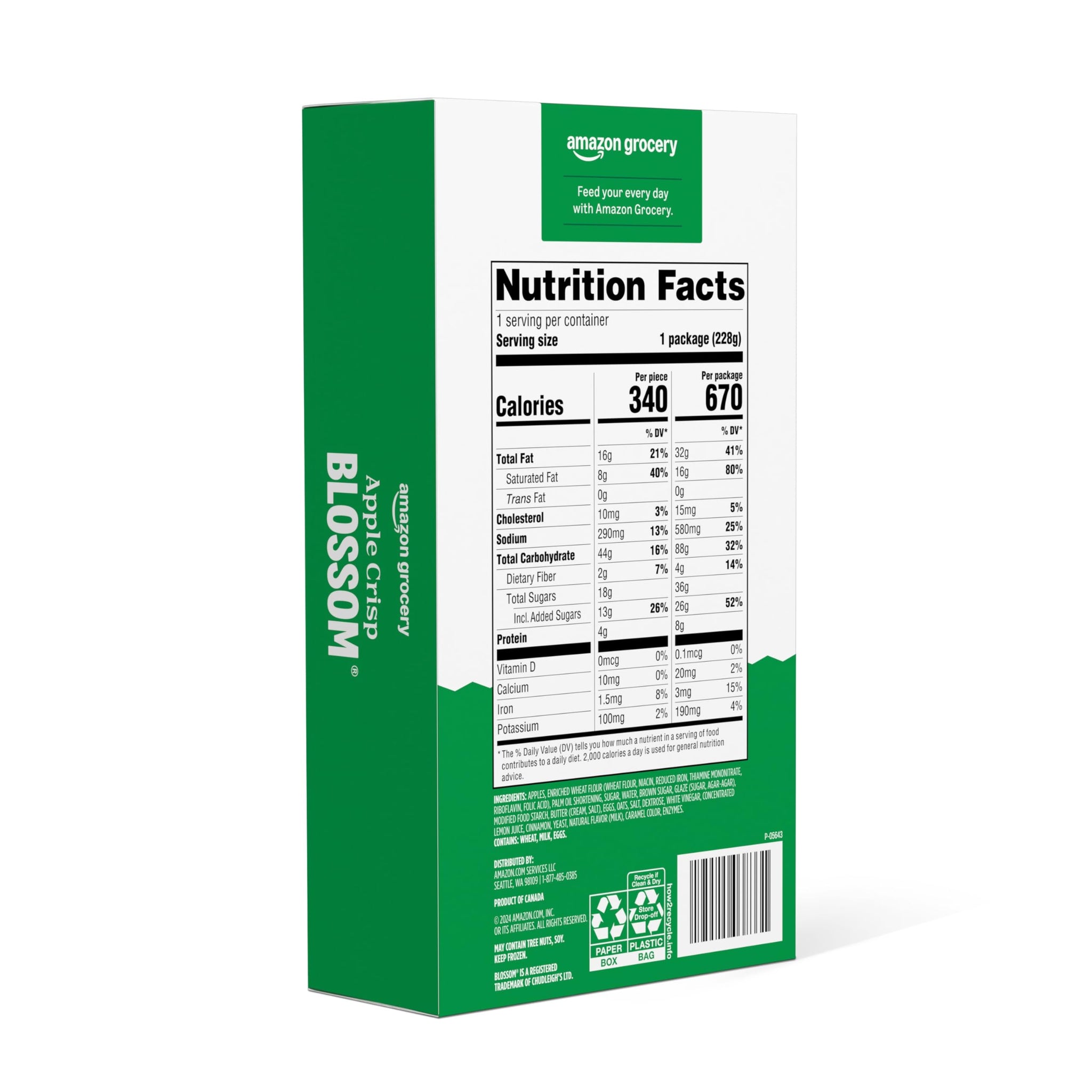 Amazon Grocery, Apple Crisp Blossoms, 8 Oz