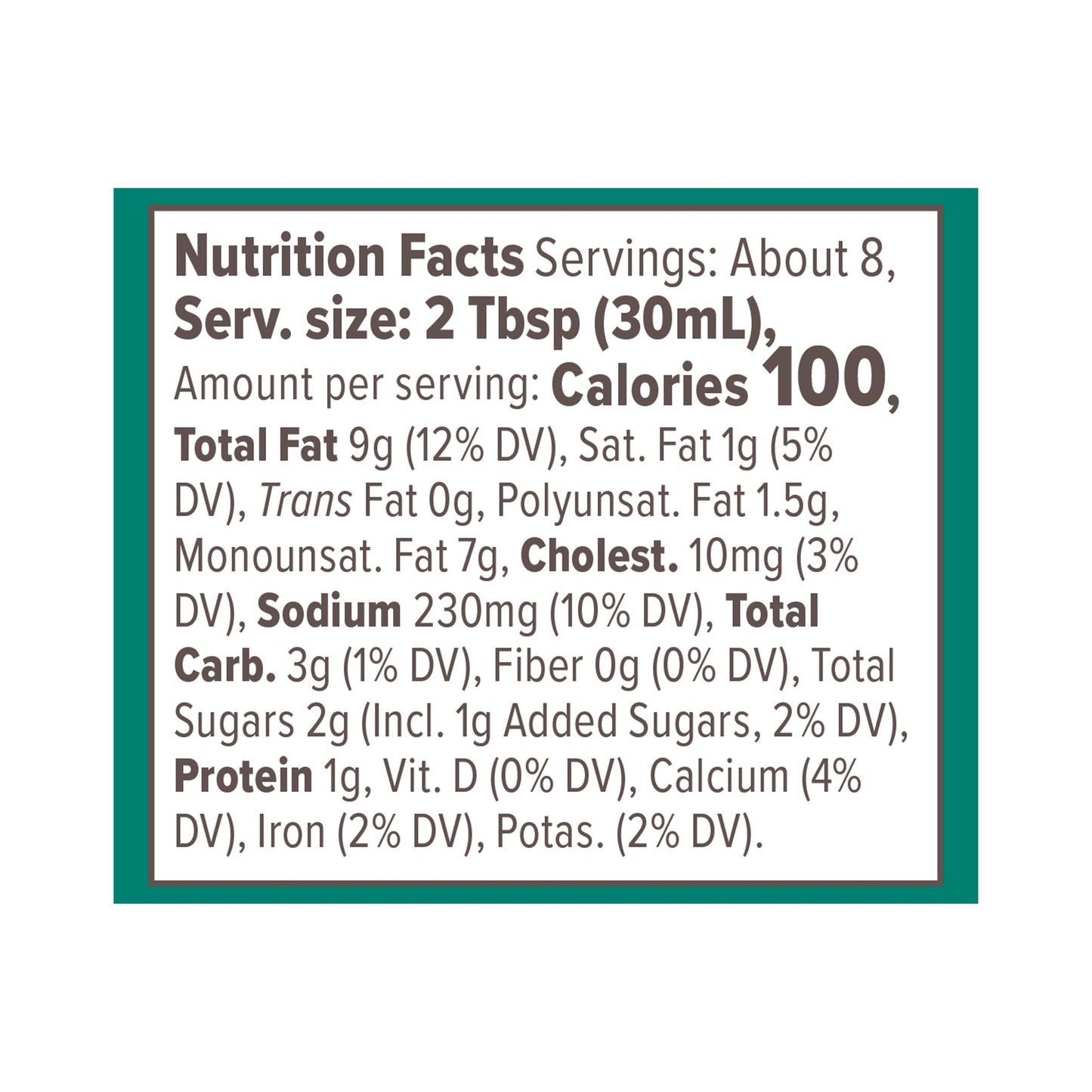 Primal Kitchen Tzatziki Dairy Dressing, 8 oz