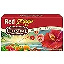 Celestial Seasonings Tea Caffeine Free Herbal Tea, Red Zinger 20 ea ( Packs of 6)