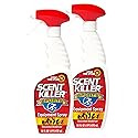 Scent Killer Sports Equipment Deodorizer Spray 2 Pack (32 FL OZ Total) - Unscented Sports Equipment Deodorizer for Shoes, Gym Bags, Helmets and Gear