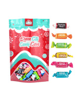 Assorted Flavored Mini Chews - Bulk Candy, Individually Wrapped Assorted Flavor Midgee Fruit Chews, by Queen City Candy Cave (1 Pound)