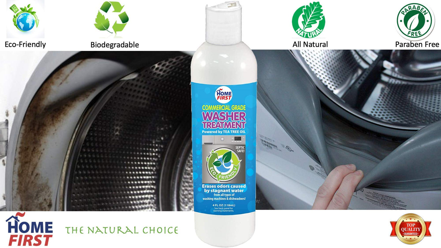 Washing Machine Heavy Duty Cleaner Deodorizer - Eco-Friendly of Control Mold And Mildew From Behind the Drum or Door of Your Front or Top Load Washer