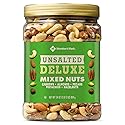 Member's Mark Unsalted Deluxe Mixed Nuts (34 Ounce)(Pack of 3)