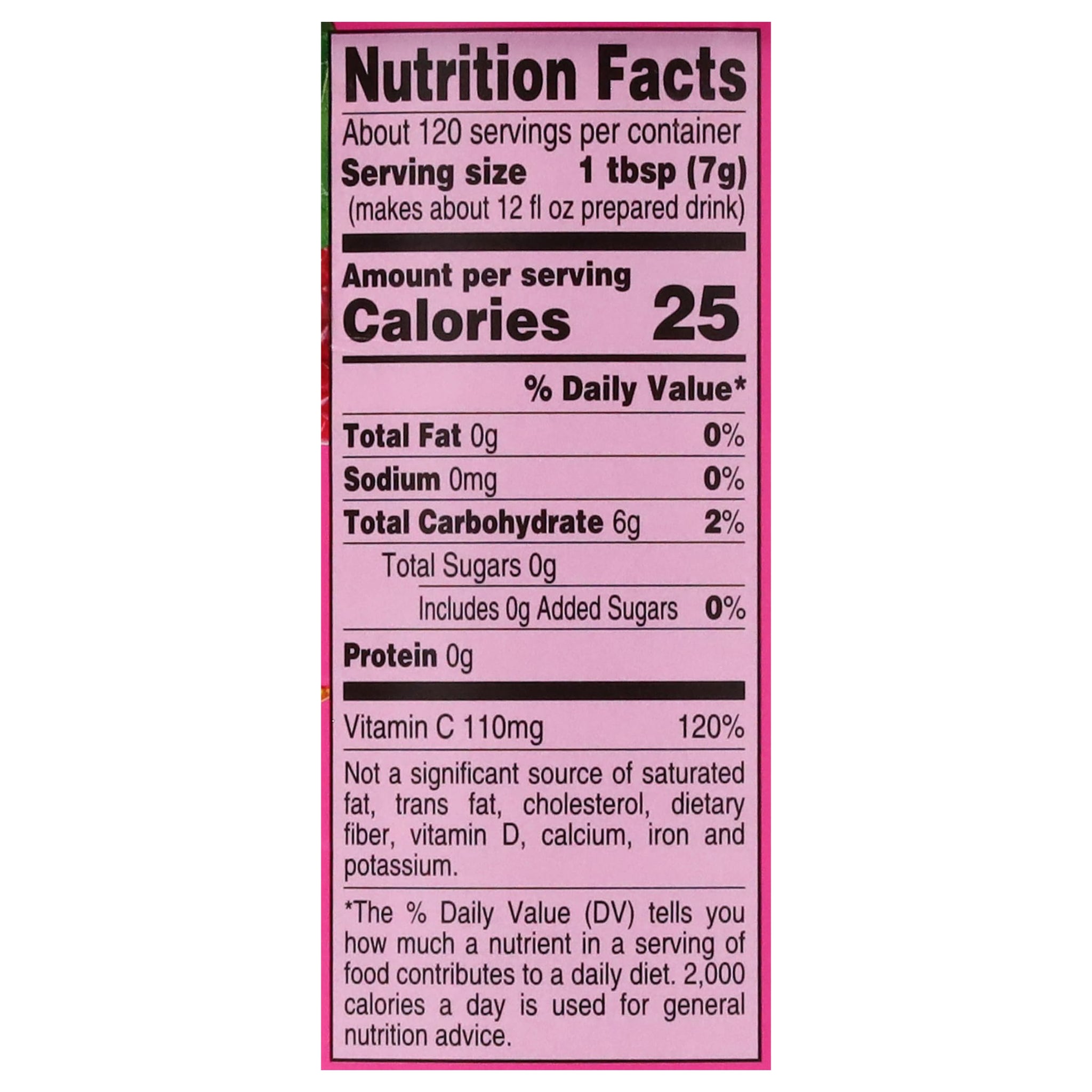 4C Zero Sugar Powdered Drink Mix Cannisters, Zero Sugar Raspberry Iced Tea, 45 Quarts, Family Sized Cannister, Low Calorie, Thirst Quenching Flavors
