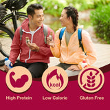 ProtiDIET Peanut Surprise High Protein Bar, No Trans Fat, Nutrient Rich Protein Fiber Bars - High Protein Snacks for Adults - Healthy On-the-Go-Snack