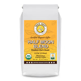 North Coast Roasting Company, Half Caff, Medium Dark Roast, Low Acid Organic Coffee, Whole Bean - 1/2 Cafeine & 1/2 Decaf. Swiss Water Process, Half