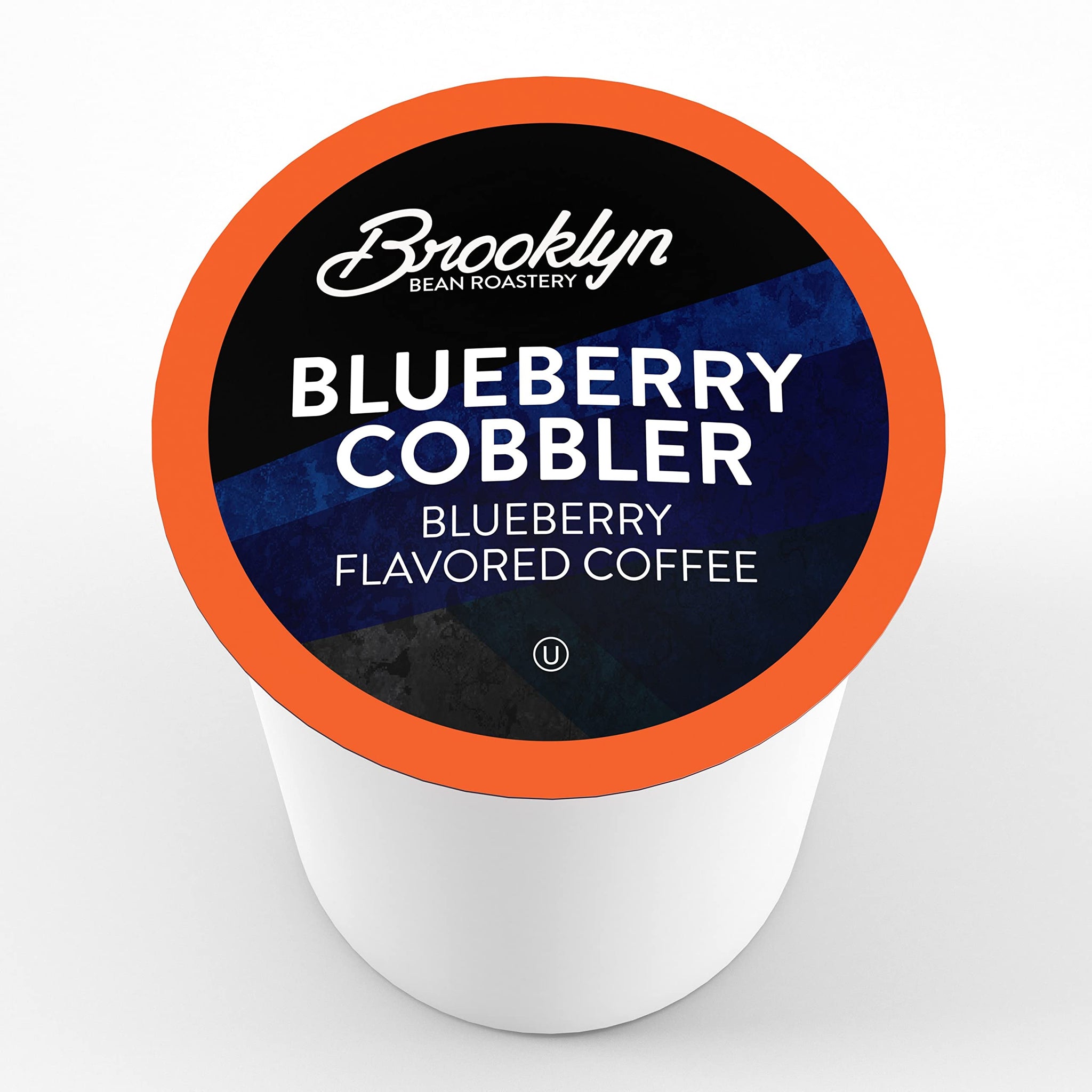 Brooklyn Beans Blueberry Cobbler Coffee Pods, Flavored Gourmet Pack, 40 Count - Compatible with Keurig 2.0 K Cup Brewers - Premium Quality, Rich