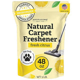 Aromasong Carpet Deodorizer - 100% Natural Carpet Freshener Powder - Safe For Pets - Carpet Powder For Vacuuming - Upholstery Deodorizer - Effective