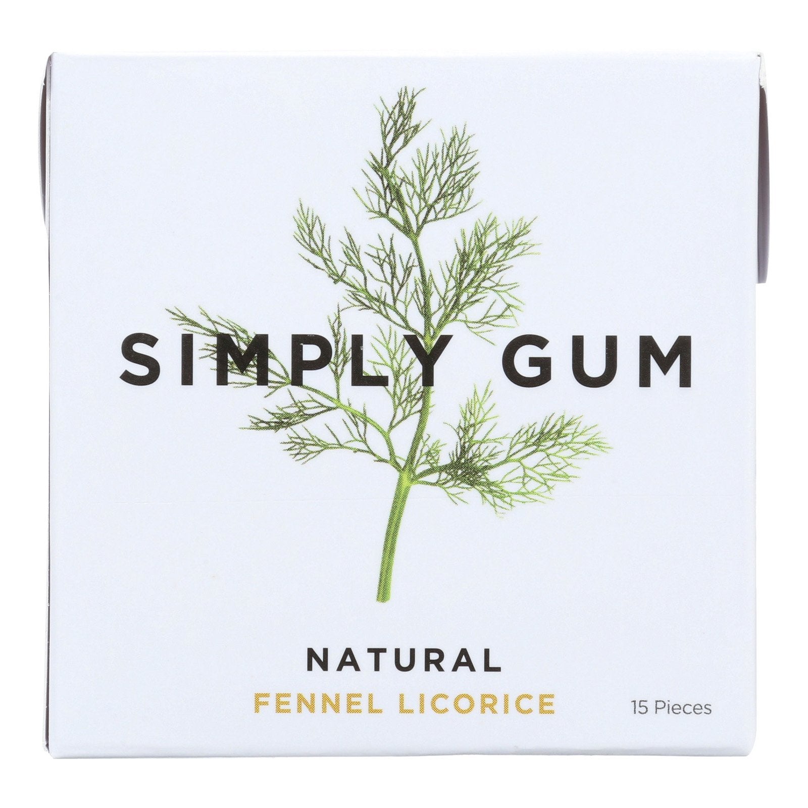 Simplygum Gum Fennel Natural