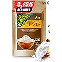 Enzo Organic Stevia Powder 125g (4.4oz / 3125-Servings) - Premium USDA Certified All Natural Alternative-Sweetener 320x Sugar Free Non-GMO 0 Calories Vegan No Aftertaste Kosher