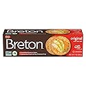 Dare Breton Crackers - Party Snacks with no Artificial Flavors and 0g of Trans Fat per Serving - Original, 7 Oz (Pack of 12)
