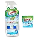 Libman Iluma Glass & Mirror Cleaner | Household Cleaning Products | Cleaning Supplies | Refillable Bottle | Glass Cleaner Spray | 24 fl oz Window