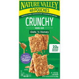 Nature Valley Crunchy Granola Bars Oats 'N Honey 15 Two Bar Pouches (30 Bars) - 1.5 Oz. Each - Small Storage Space Friendly