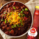 ABC Extra Hot Chili Sauce, 11.3 Oz, Spicy Sriracha Style Sambal, No MSG, Umami Flavor, Indonesian BBQ Dip Made with Chili & Garlic