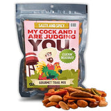 Savory and Spicy Cluckin' Delicious My Cock and I Judging You Trail Mix - Gourmet Nut Blend for Irresistible Snacking -Perfect for Satisfying Your